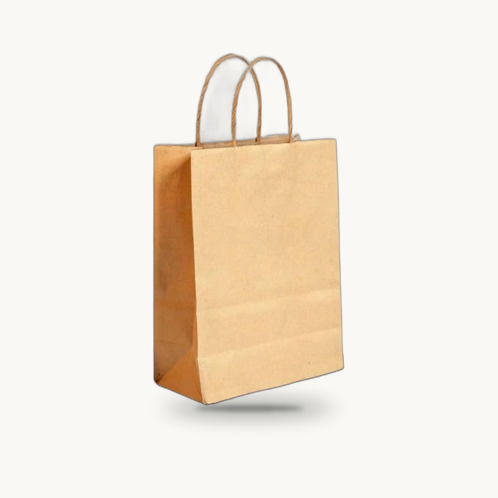Brown Kraft Paper Bag Design #1 - Eco Print & Pack Nepal
