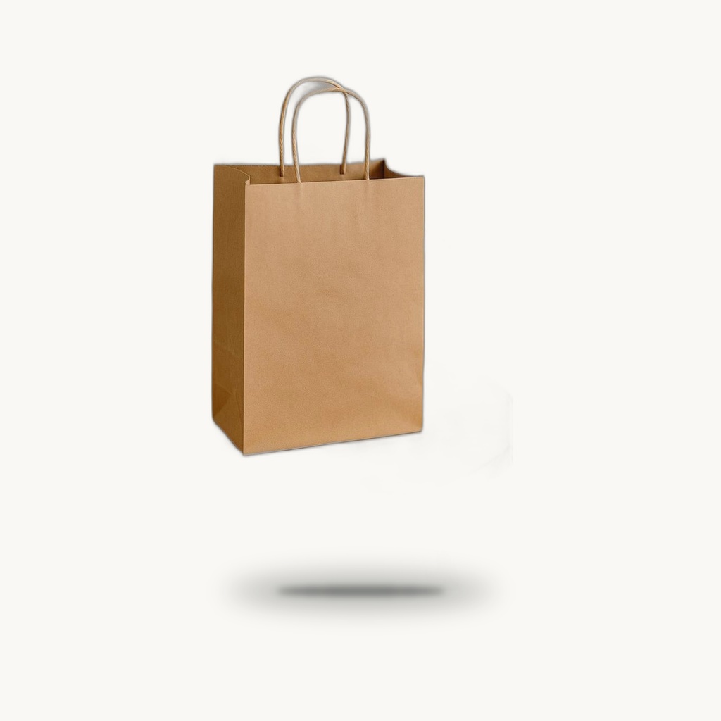 Brown Kraft Paper Bag Design #3 - Eco Print & Pack Nepal
