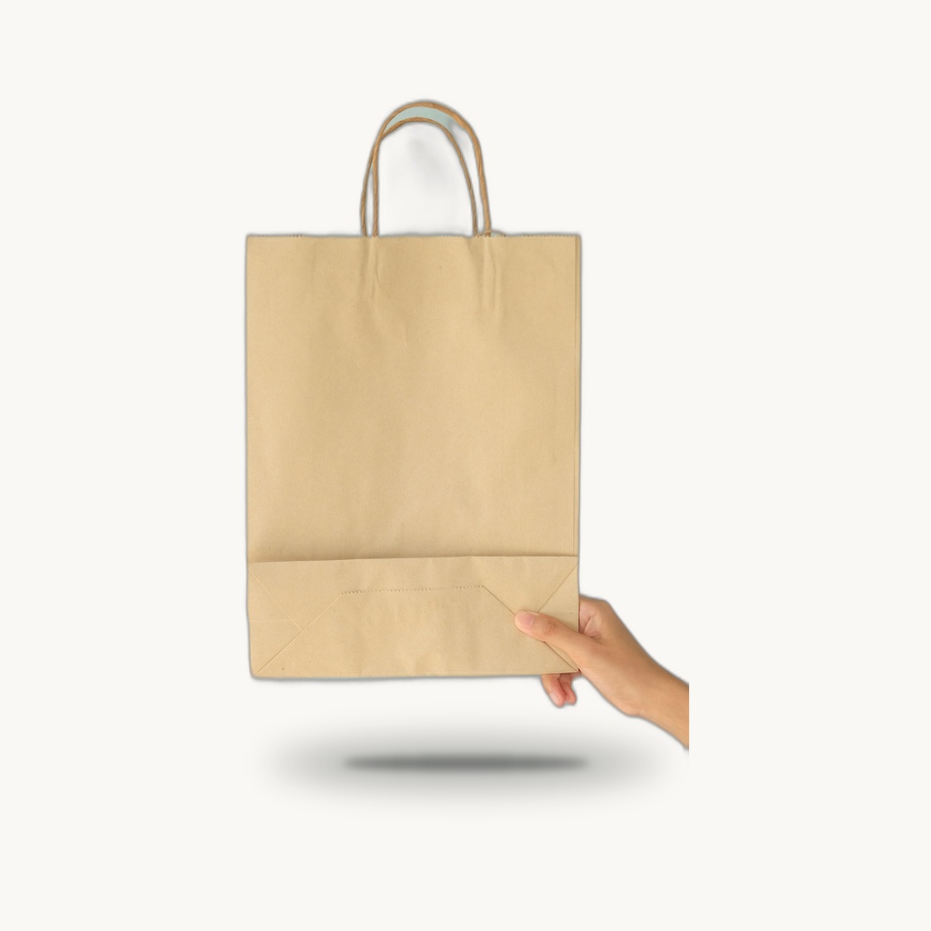 Brown Kraft Paper Bag Design #5 - Eco Print & Pack Nepal