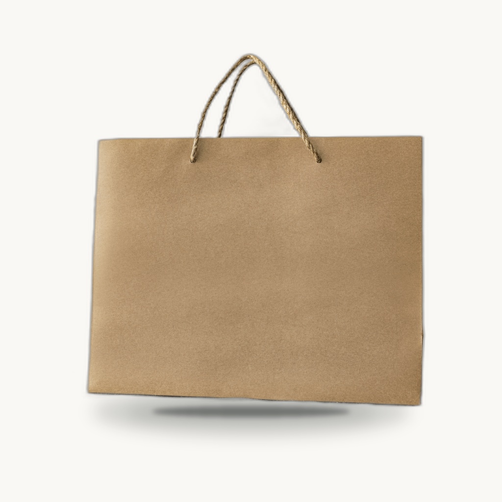 Brown Kraft Paper Bag Design #6 - Eco Print & Pack Nepal