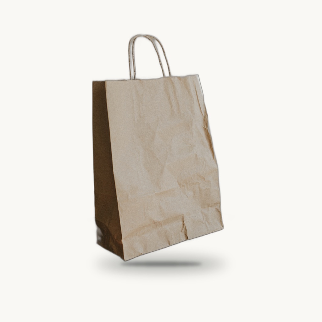 Brown Kraft Paper Bag Design #7 - Eco Print & Pack Nepal