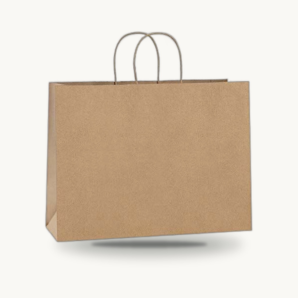 Brown Kraft Paper Bag Design #9 - Eco Print & Pack Nepal