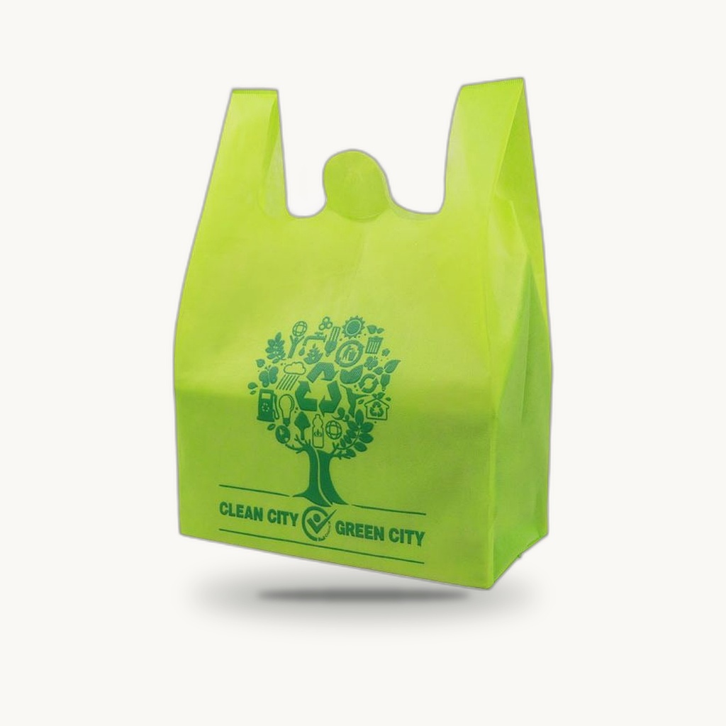 W-Cut Bag Non-Woven Design #8 - Eco Print & Pack Nepal